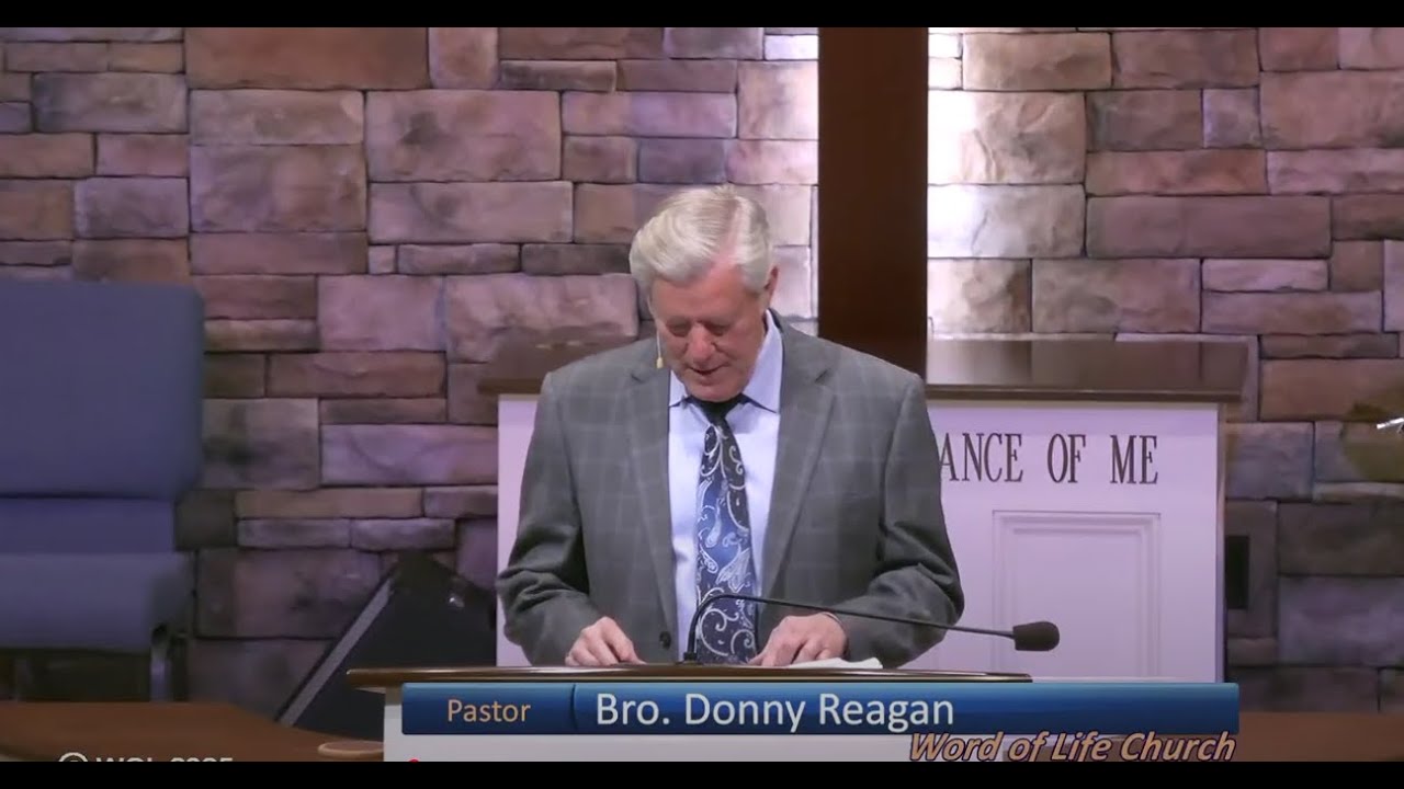 Getting In The Spirit Pt. 167.  - Bro. Donny Reagan, WOLJC