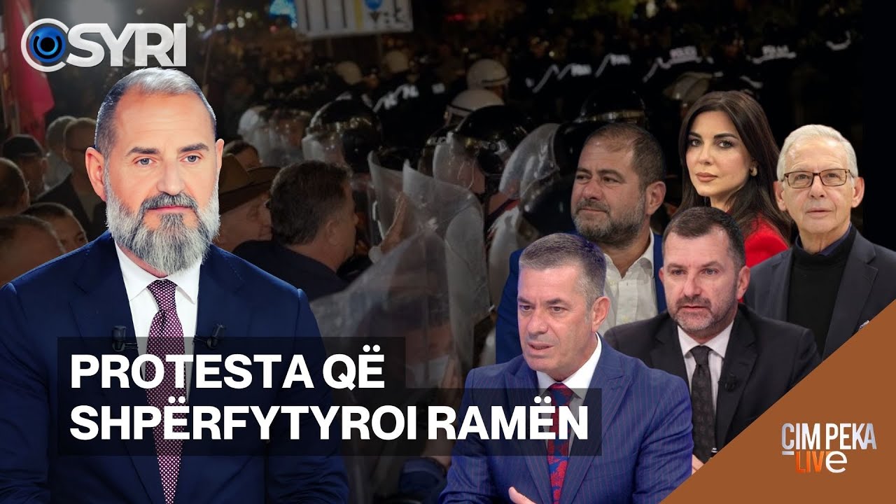 ÇIM PEKA LIVE/ Protesta që shpërfytyroi Ramën