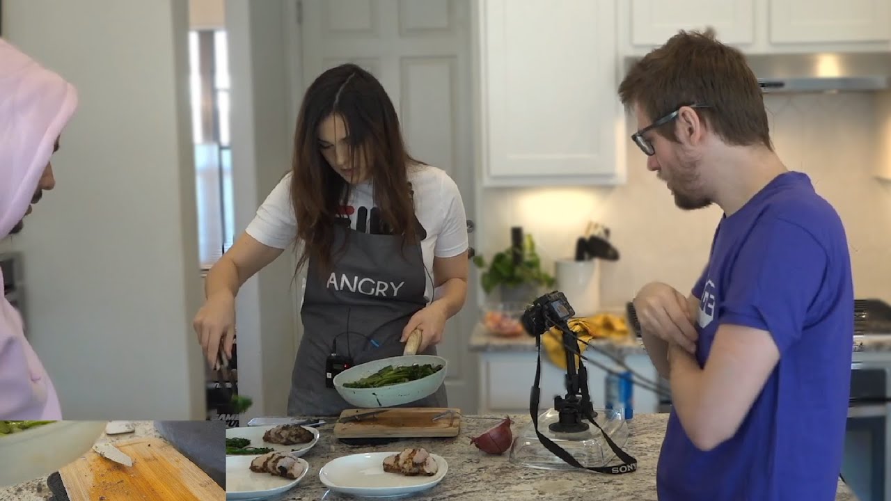 Malena Makes Nick & Sodapoppin Actually Eat Healthy?