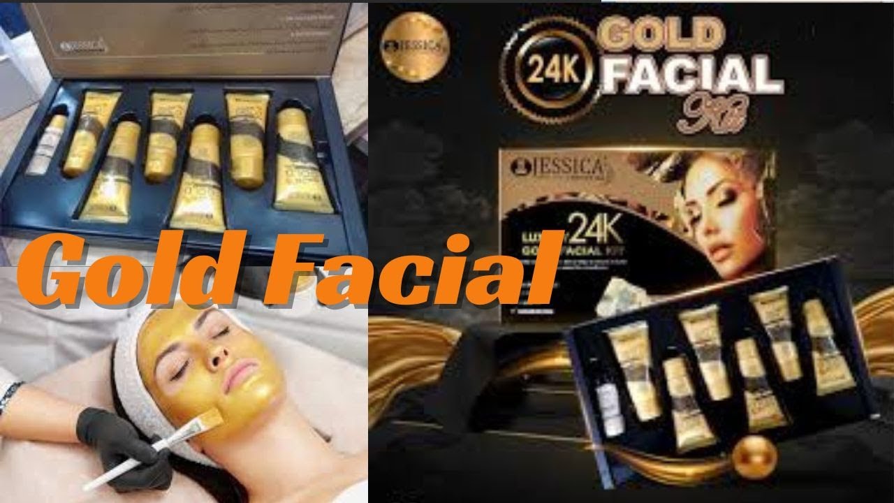 Jessica Gold Facial Kit  Honest Review | Price | Step by Step Guidance | 24K Gold Facial