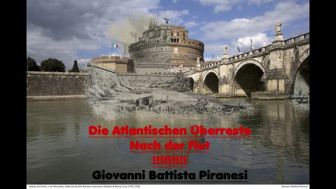 Die Fluten ! Die Beweisbilder vom Herrn giov Battista Piranesi - Die Überreste der Mud Flood Teil 4