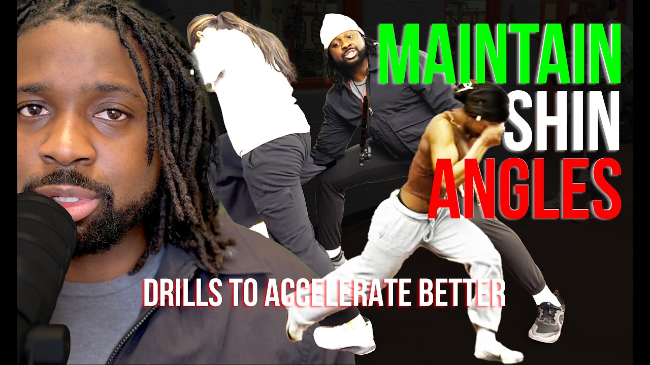 Maintaining Shin Angles With These Drills! #SprintWithCoachSho