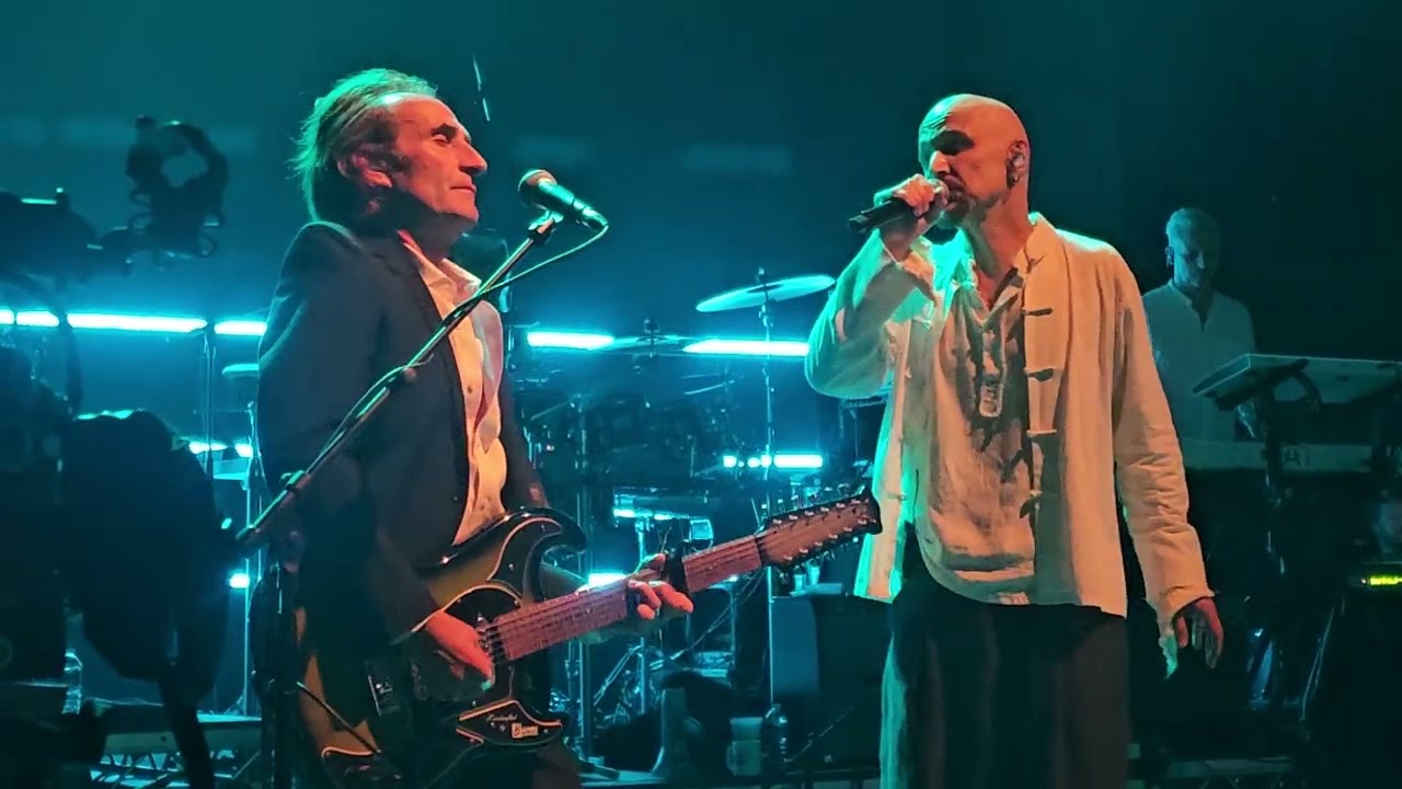 James - Tomorrow, live (with false start)  Absolute Radio birthday Shepherds Bush. 30th Oct 2023.