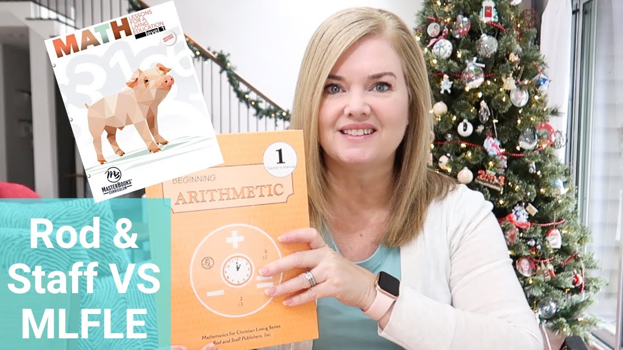 Rod & Staff Arithmetic 1 Review & Flip Through | Rod & Staff vs MLFLE | Math for Struggling Learners