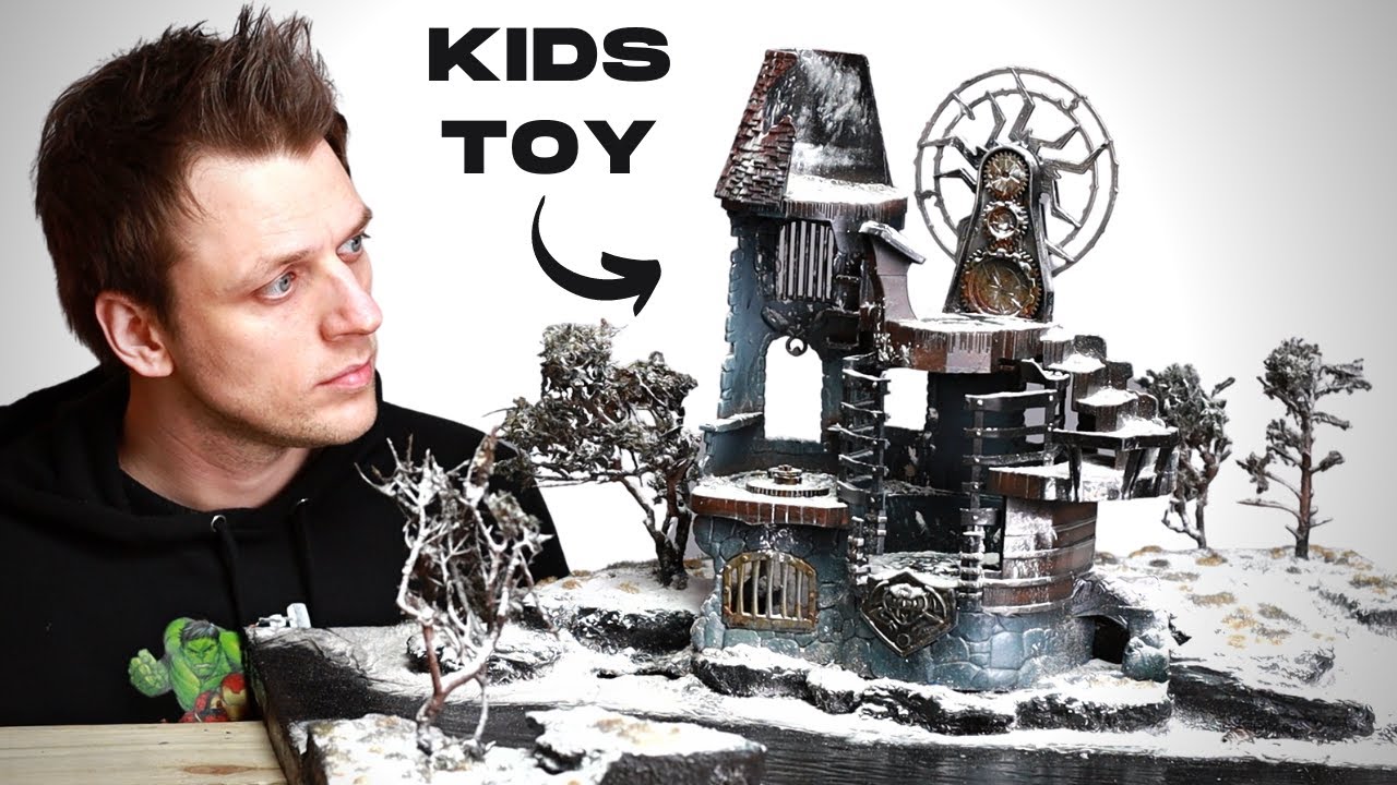 How to turn a $10 kids toy into a Warhammer gaming table