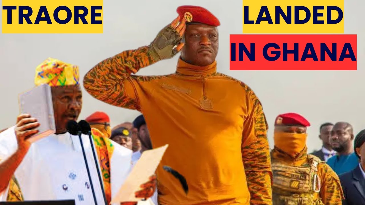 Ibrahim Traore BRINGS Accra Ghana to a STANDSTILL for 2 Hours