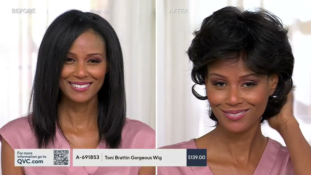 Toni Brattin Gorgeous Wig on QVC