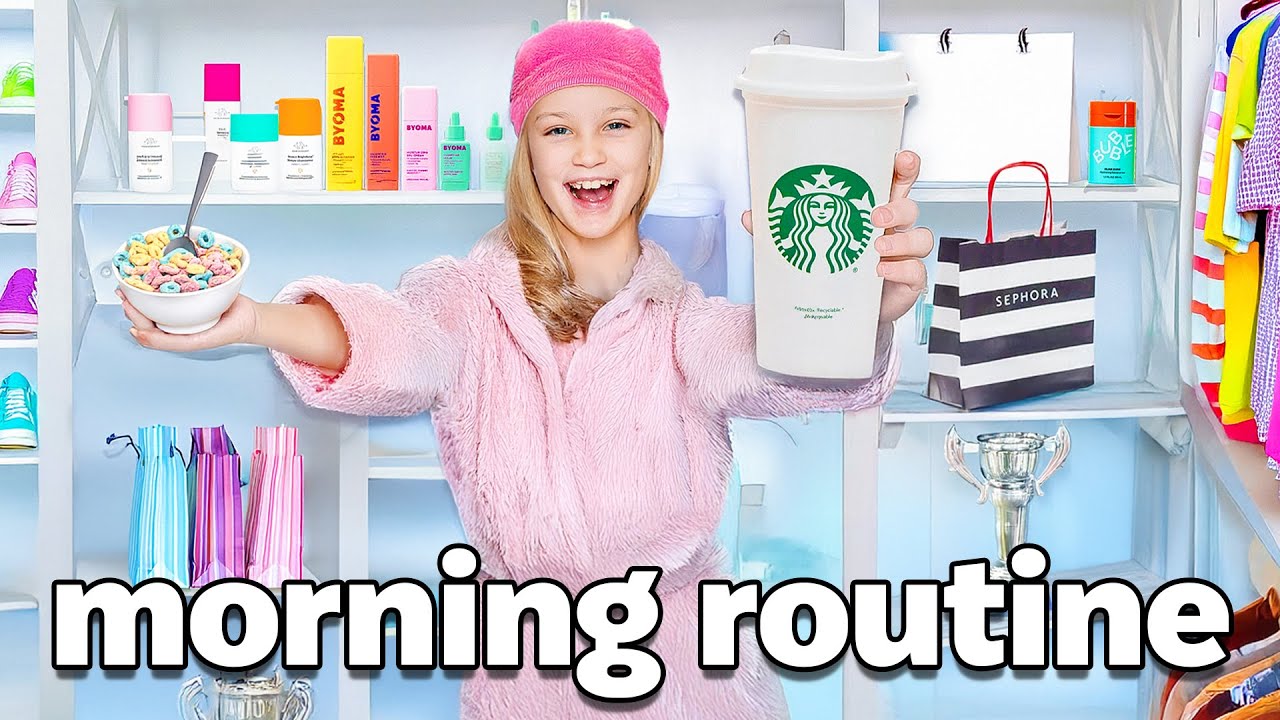 My DAUGHTER's Cheerleading MORNING ROUTINE for Competition!