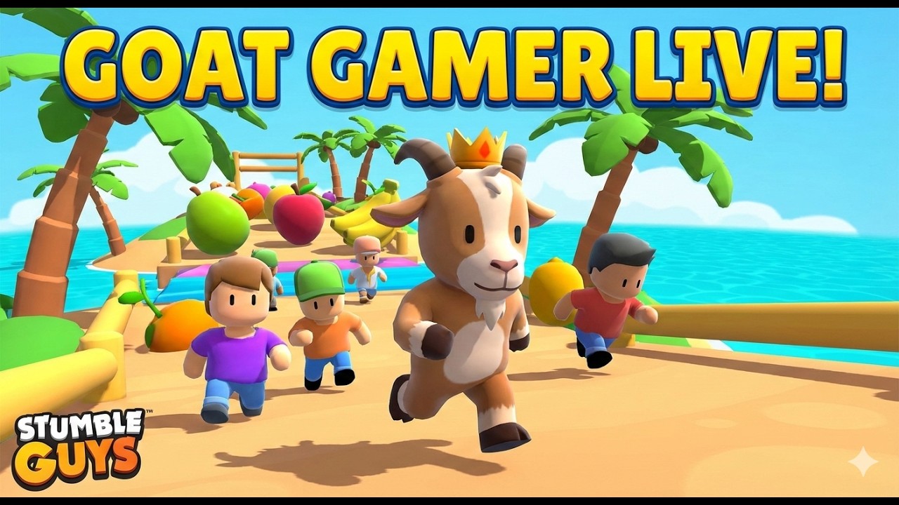 CAN THE GOAT BE STOPPED? 🐐 | Stumble Guys Community Games! | 🎮 PLAYING WITH SUBSCRIBERS!