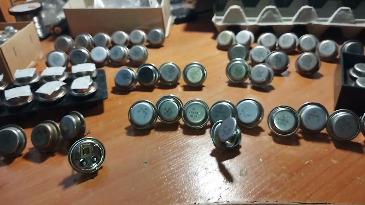 Советские выходные транзисторы в звуке.