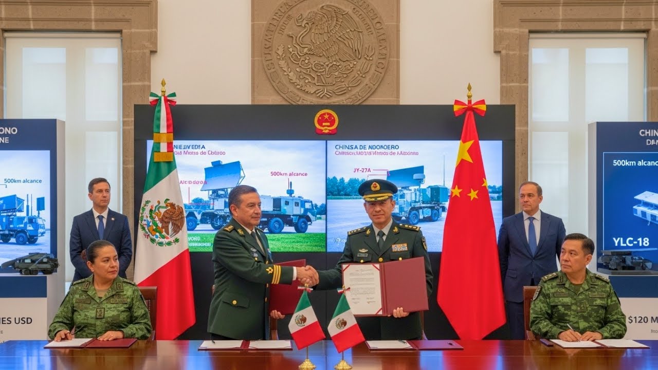 NADIE LO VIO VENIR: México Firma ACUERDO MILITAR con País que SORPRENDE al Mundo
