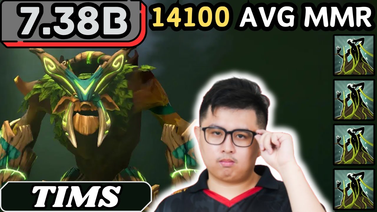 NEW PATCH 7.38b - Tims TREANT PROTECTOR Hard Support Gameplay - Dota 2 Full Match Gameplay