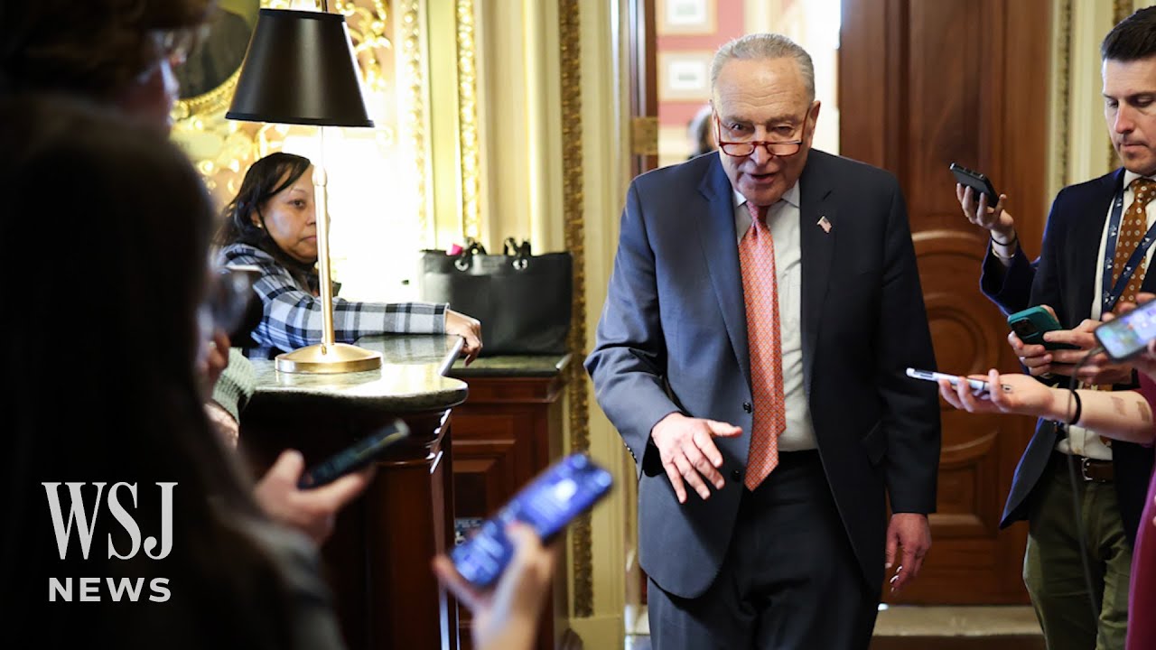 Sen. Schumer Says He Will Vote for GOP Spending Bill to Avert Shutdown | WSJ News