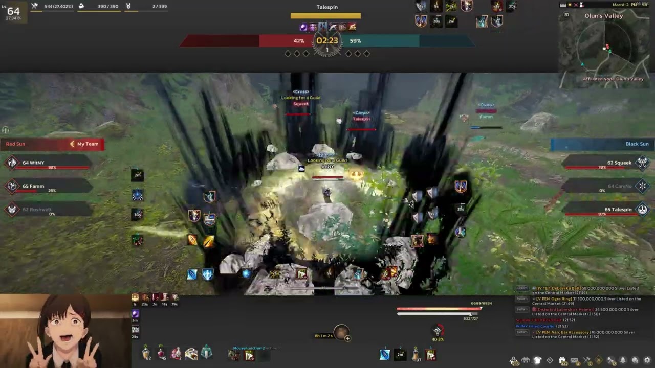 bdo awake valk aos pvp 2