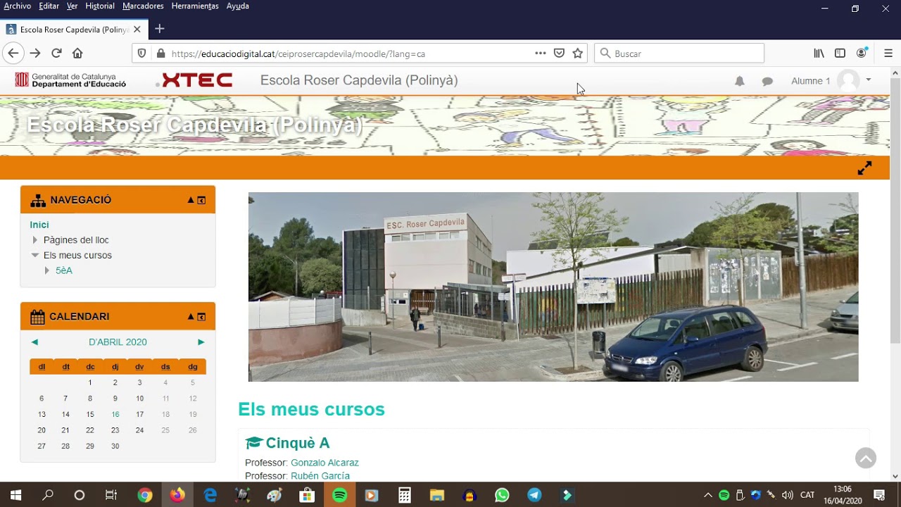 Tutorial moodle grans