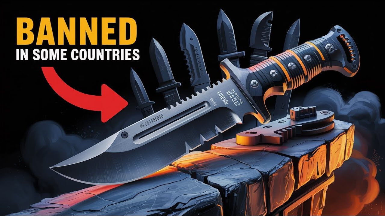 Top 10 Most Dangerous & Deadly Knives in the World! 2026