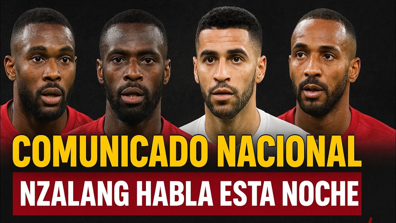 🚨Comunicado de los jugadores del Nzalang Nacional!!