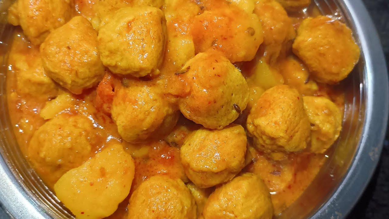 Aloo soyabean ki sabji।। आलू सोयाबीन सब्जी ☺️।।