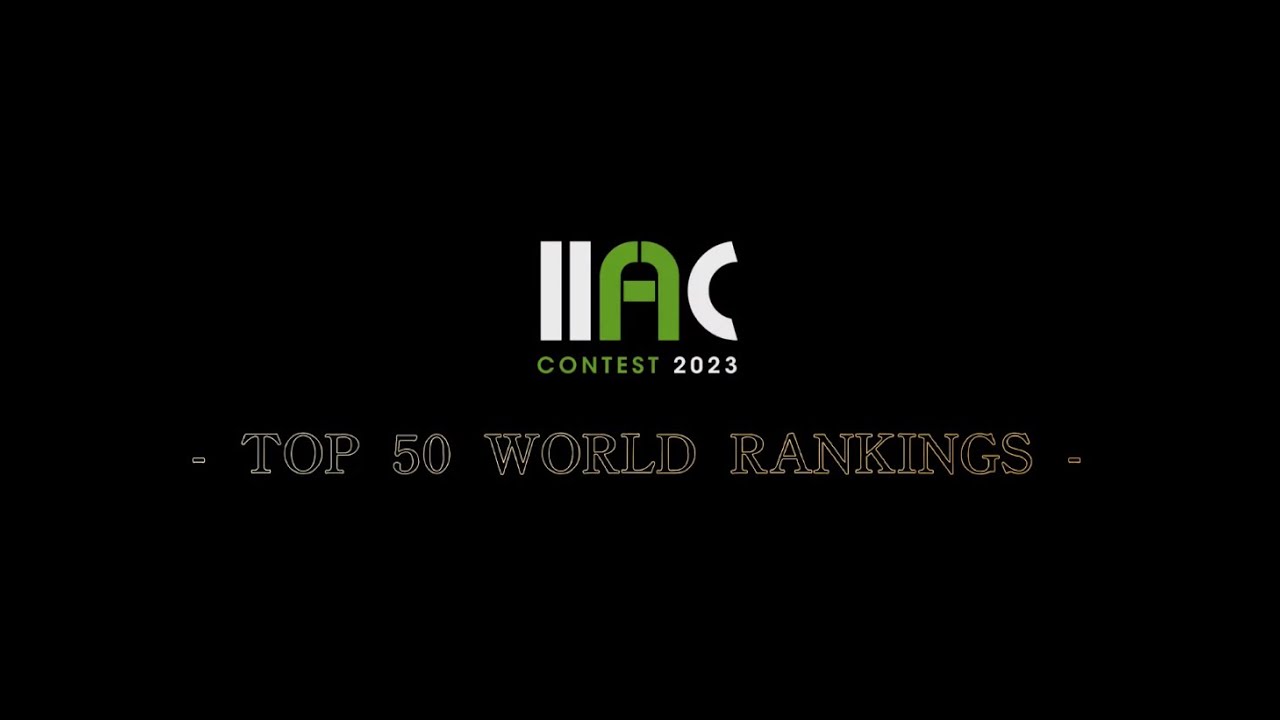 2023 IIAC TOP 50 WORKS