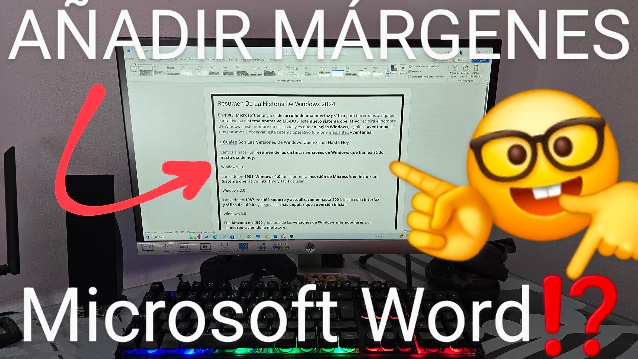 🔲✍ C&oacute;mo PONER MARGENES en WORD (2026) (CONFIGURAR MARGEN F&Aacute;CIL y R&Aacute;PIDO)