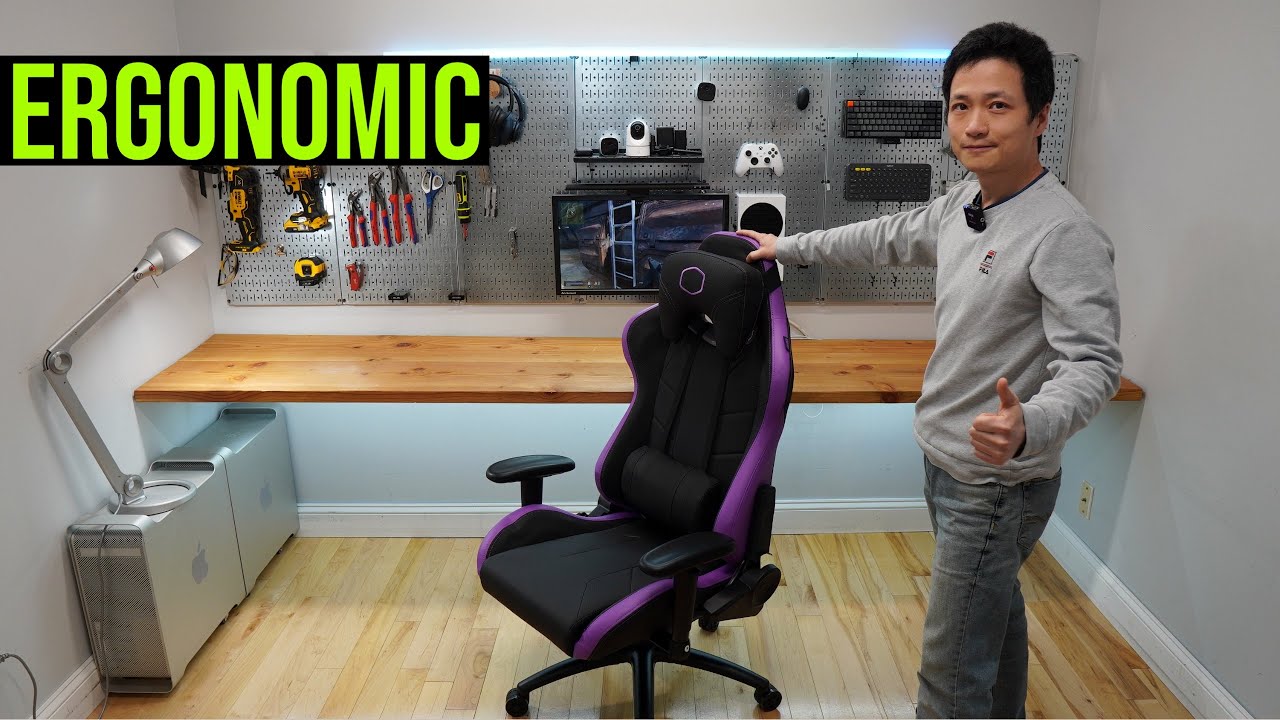 Ergonomic! Cooler Master Caliber R2 Reclining Gaming Chair