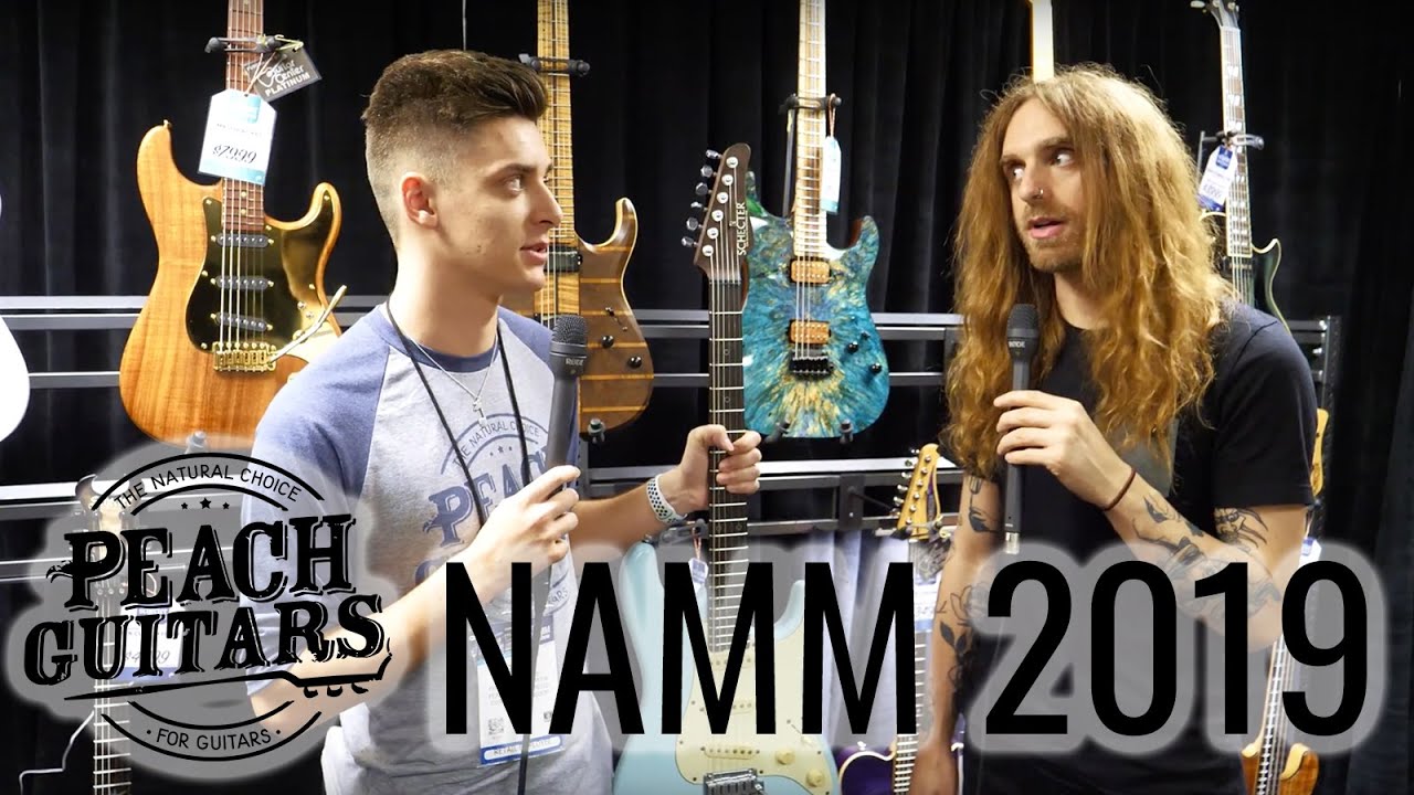 Peach Guitars at NAMM 2019: Schecter