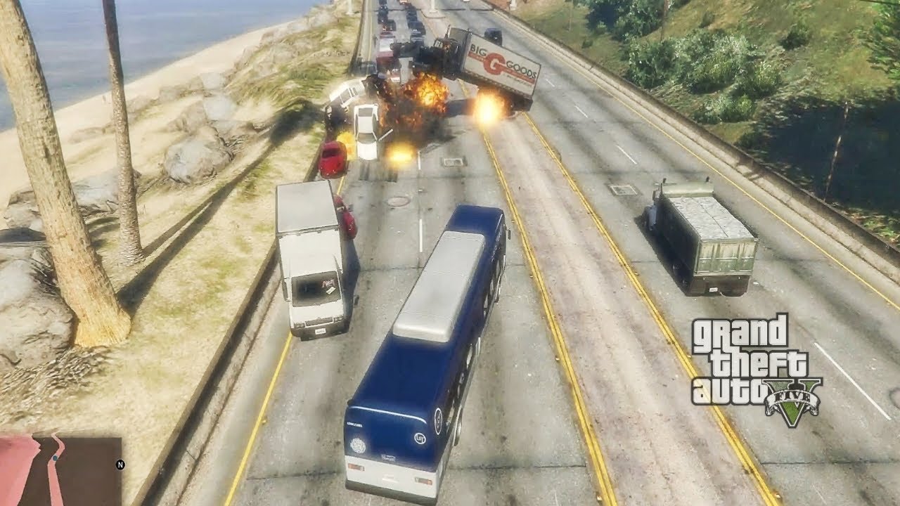 The Unexpected Highway Blast: What Happened to the Bus?