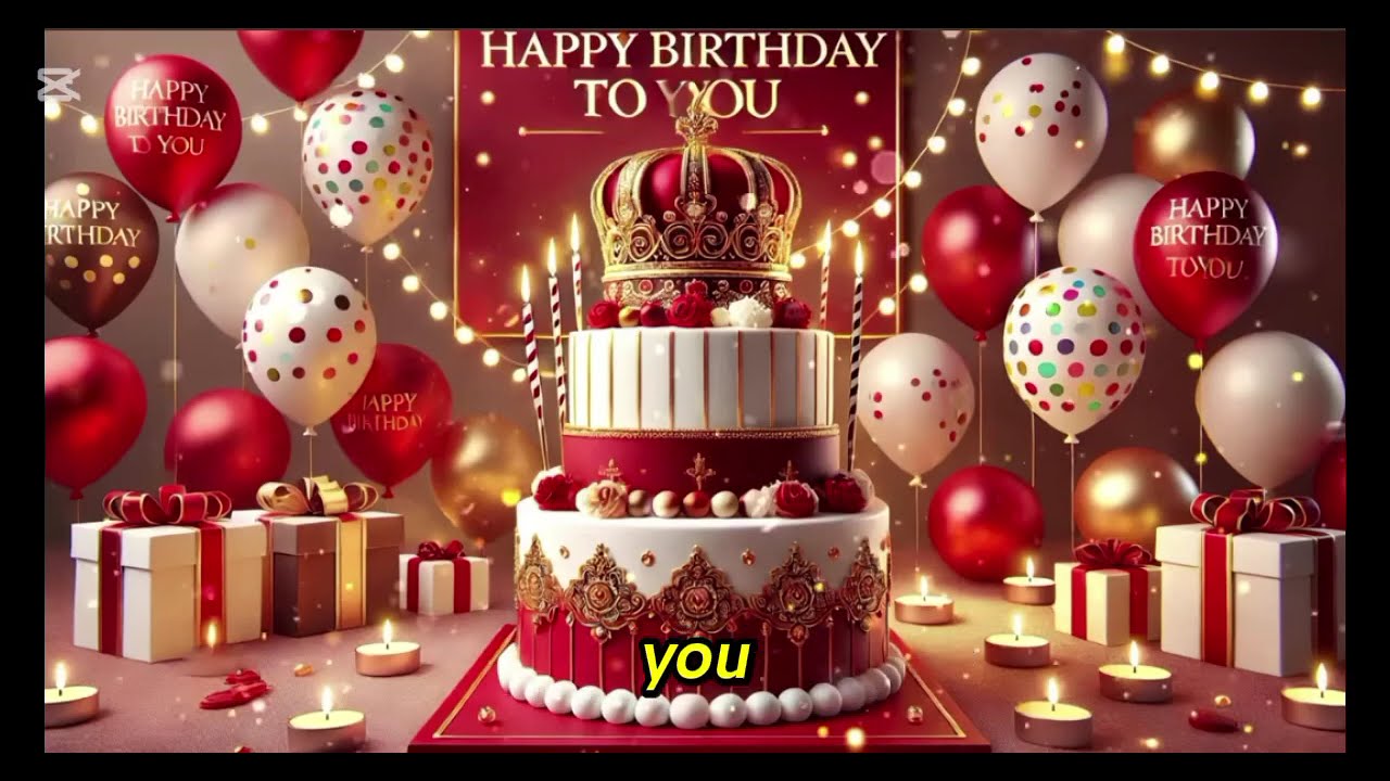 Happy birthday celebration song for everyone 