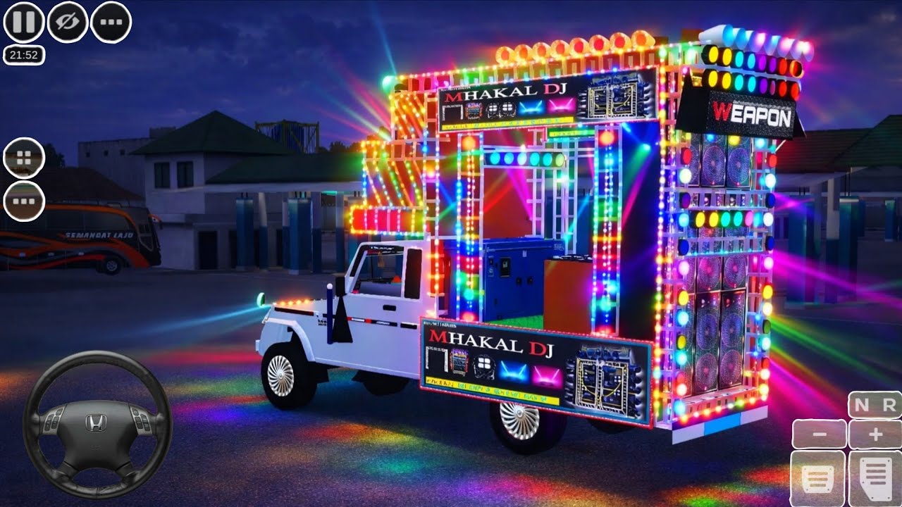 Big Loading Dj Pickup ! Loading Dj Pickup Game ! Dj pickup mod ! Bussid game ! Hindi remix dj song 