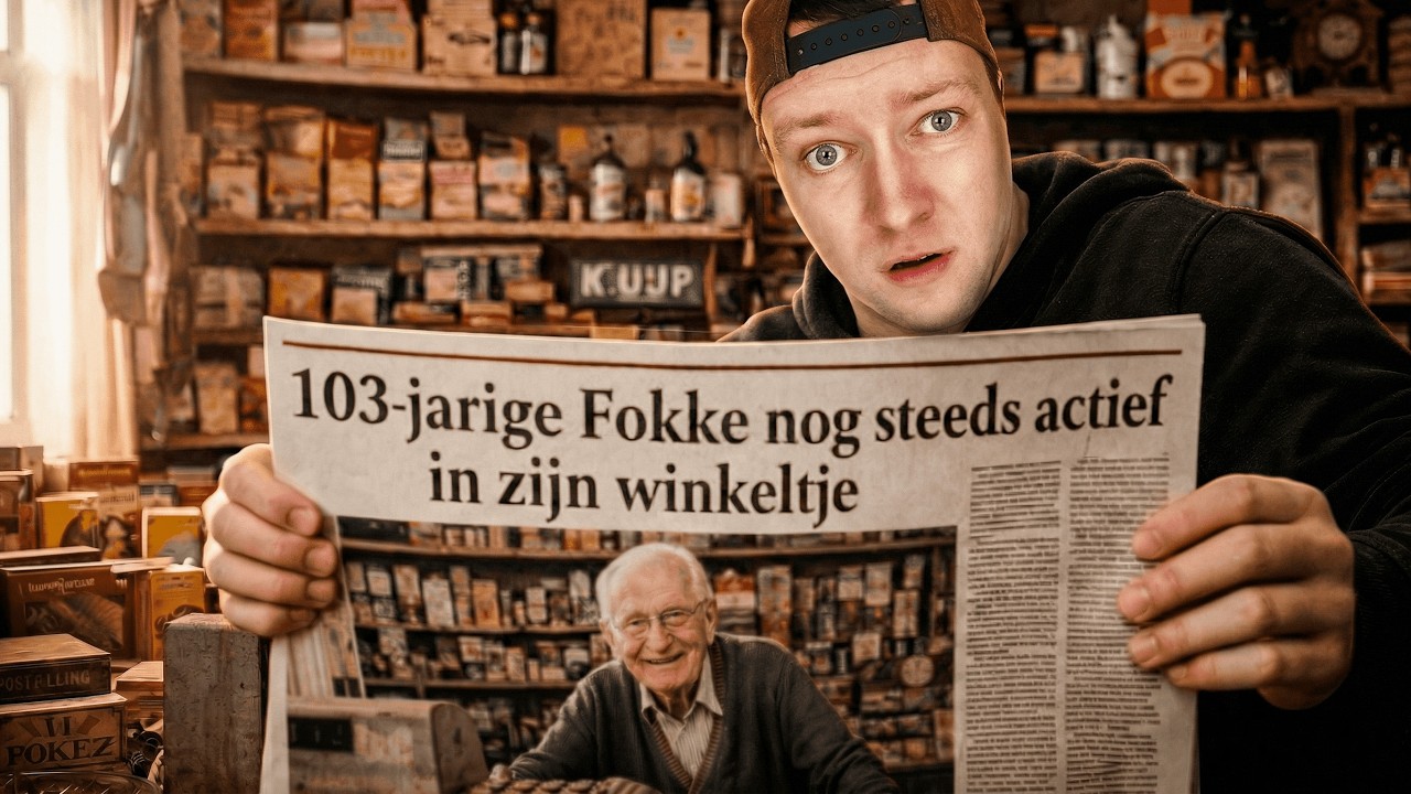 Ik vond de VERLATEN winkel van de 103-jarige Fokke!