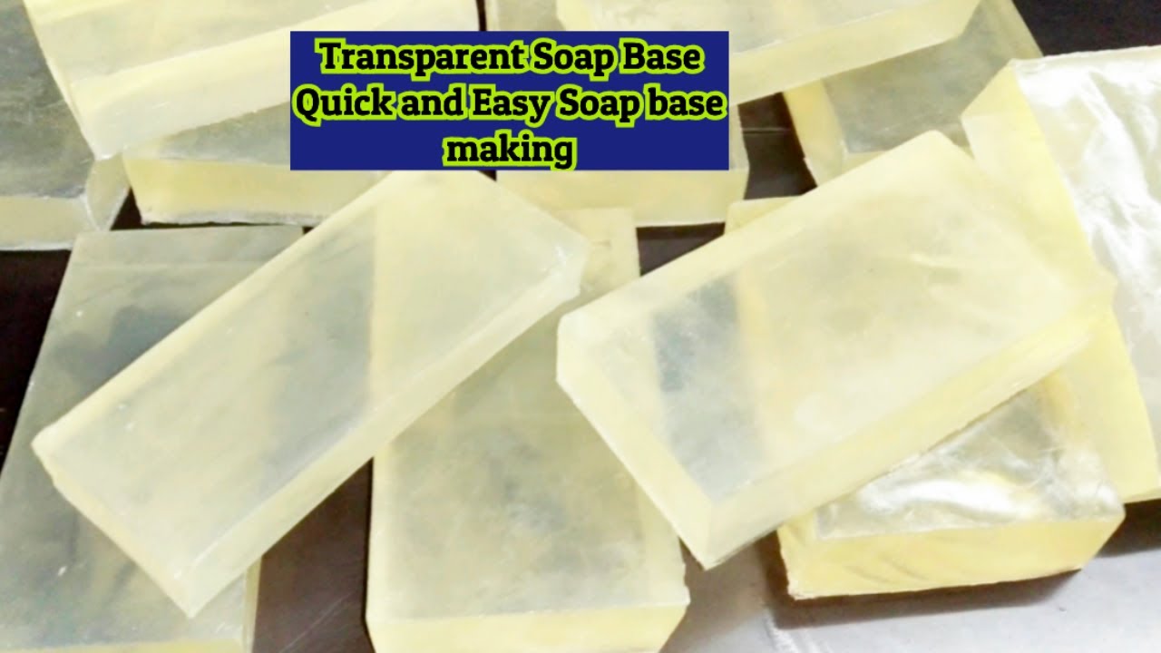 How to make soap base at home| Transparent Soap Making | Easy soap base @KFRMedia