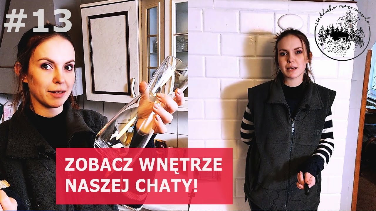 TOUR PO NASZEJ CHACIE! Pokazujemy izby, kuchnię i łazienkę | Siedlisko Marcinówka #13