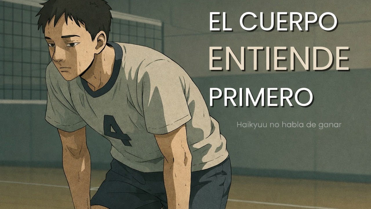 El cuerpo entiende el vóley antes que uno | Haikyuu y el aprendizaje corporal