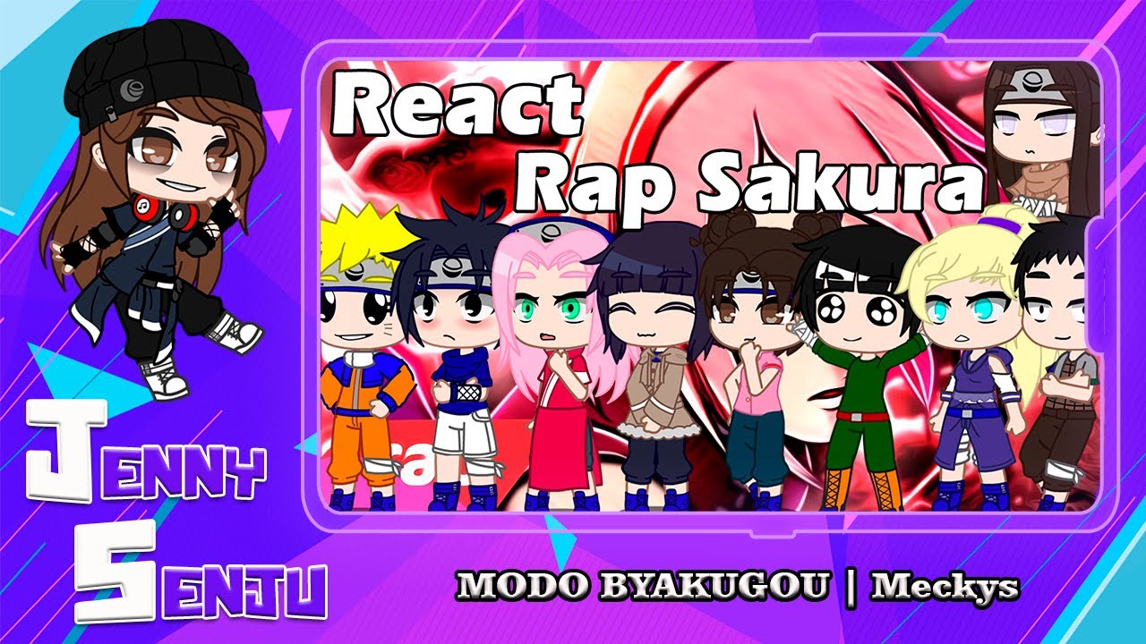 Genins de Konoha reagindo ao rap da Sakura(Meckys)