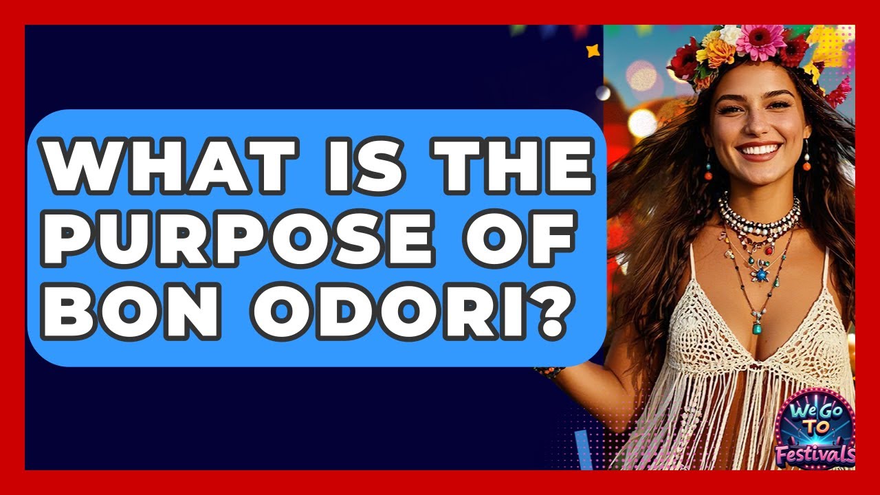 What Is The Purpose Of Bon Odori? - We Go To Festivals