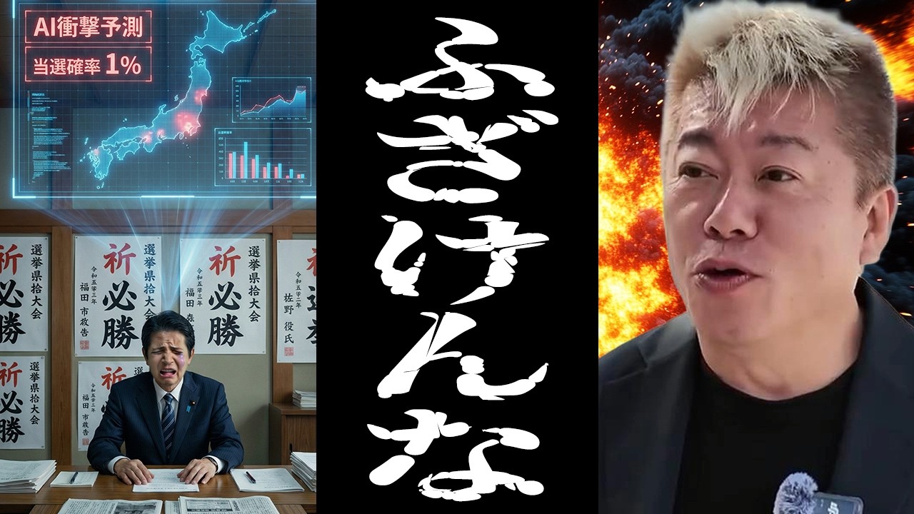 【激怒】「ふざけんな！」今井ゆうり出馬辞退の裏にある芸能界の「奴隷構造」。そしてAIが弾き出した総選挙の「衝撃的な結末」とは？