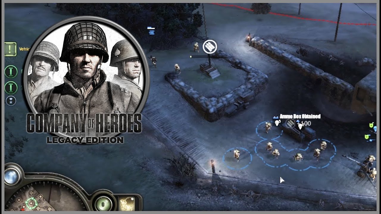 Company of Heroes -- How far can I lean into the screen?
