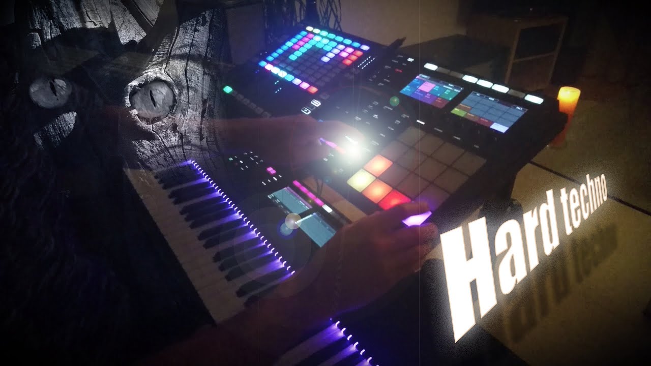 Maschine Mk3 Techno - Hard techno live performance - 2020
