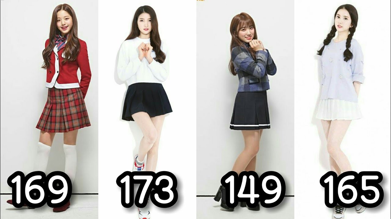 TALLEST & SHORTEST MEMBER in KPOP GIRL GROUP [2014-2019]