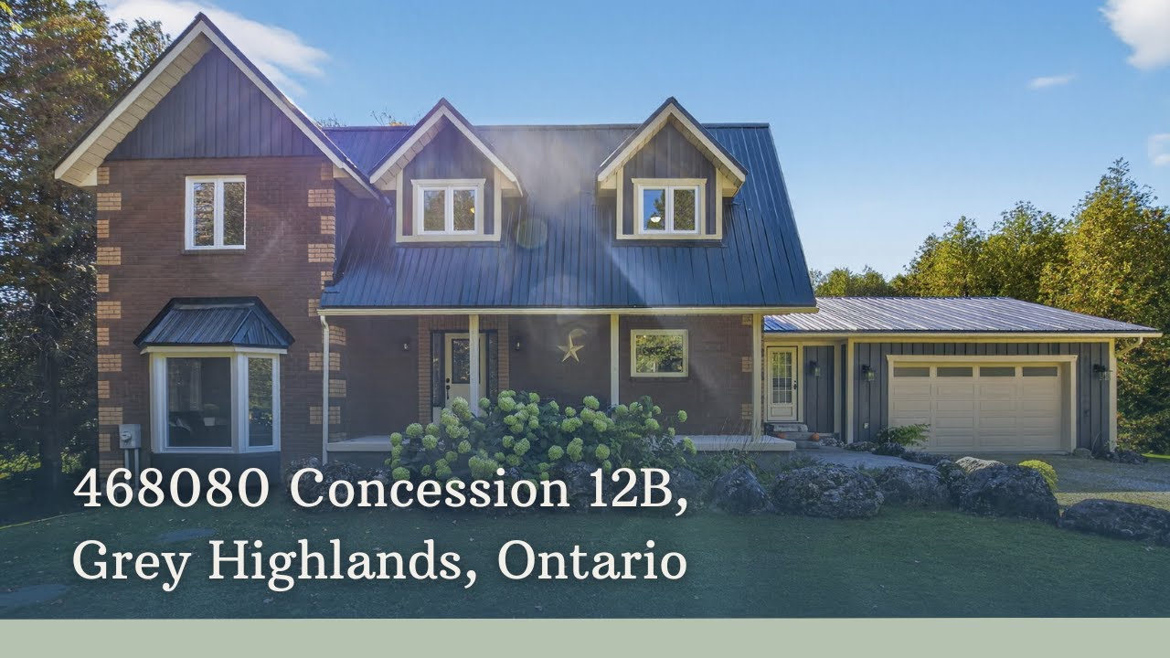 FOR SALE - 468080 Concession Road 12B, Feversham, Grey Highlands, ON N0C 1C0, Canada