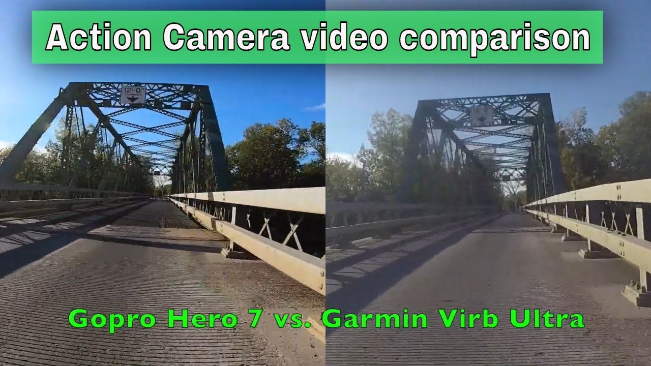 Gopro Hero 7 Black vs Garmin Virb ultra 30 1080p 60fps