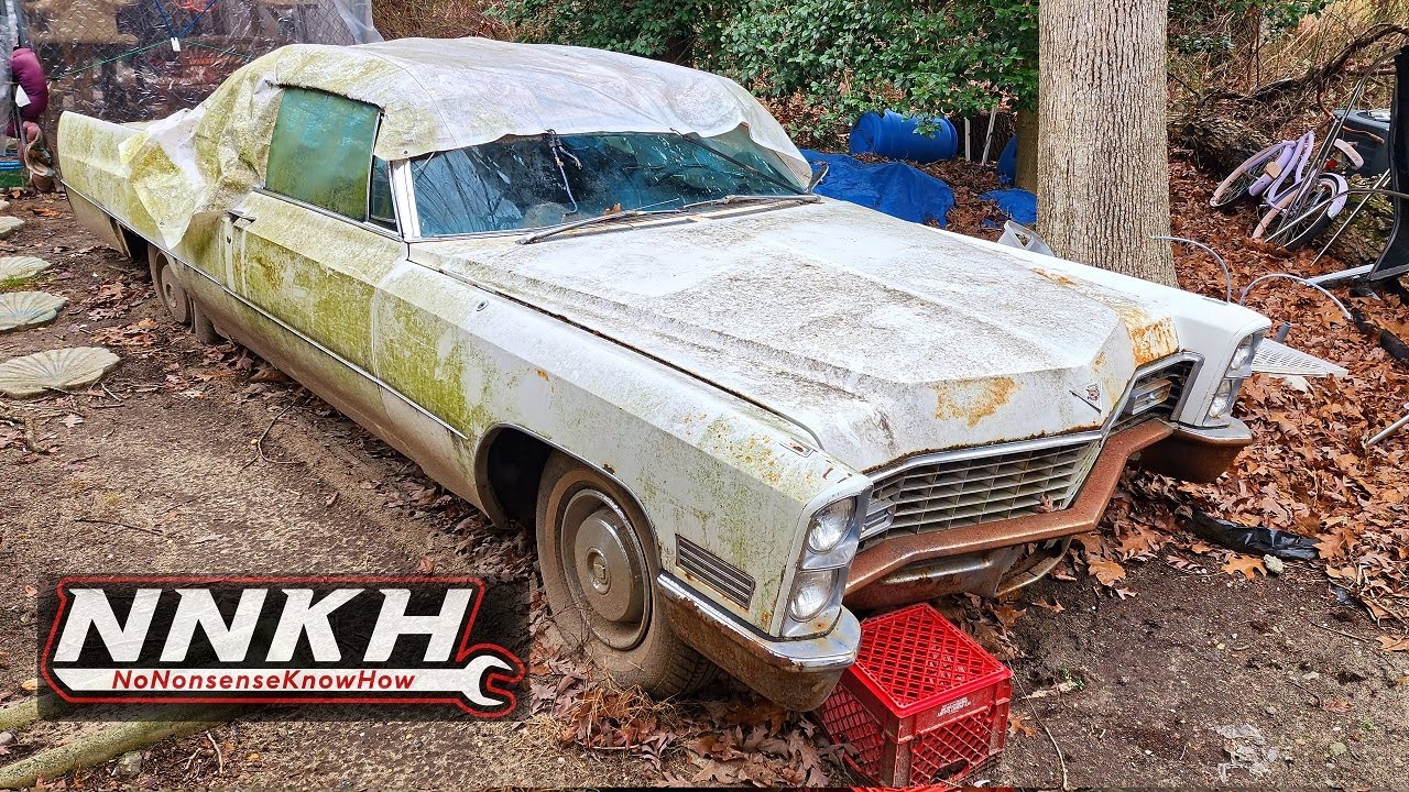 Rotting 1967 Cadillac Convertible Will It Run and Drive? - NNKH