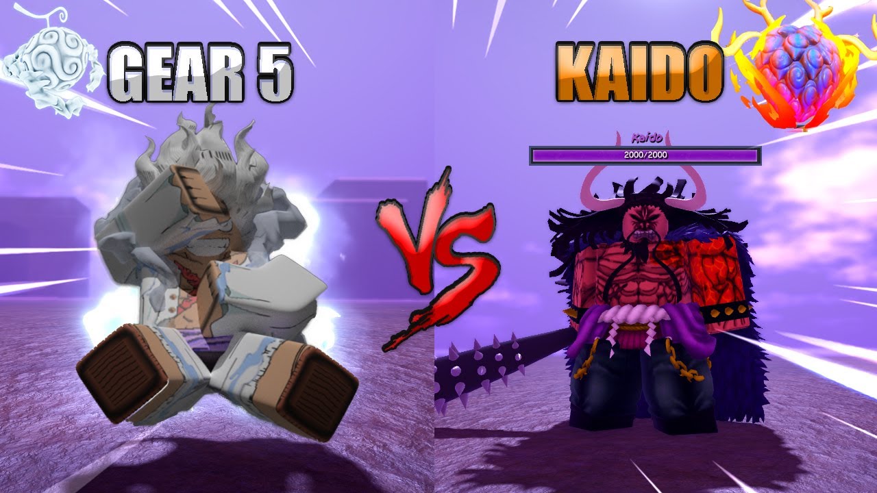 EL PODER DEL GEAR 5 VS KAIDO EN FRUIT BATTLEGROUNDS! | NIKA VS DRAGON |