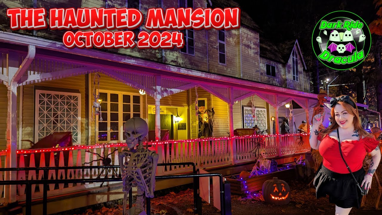 HALLOWEEN AT THE HAUNTED MANSION - KNOEBELS - OCTOBER 2024