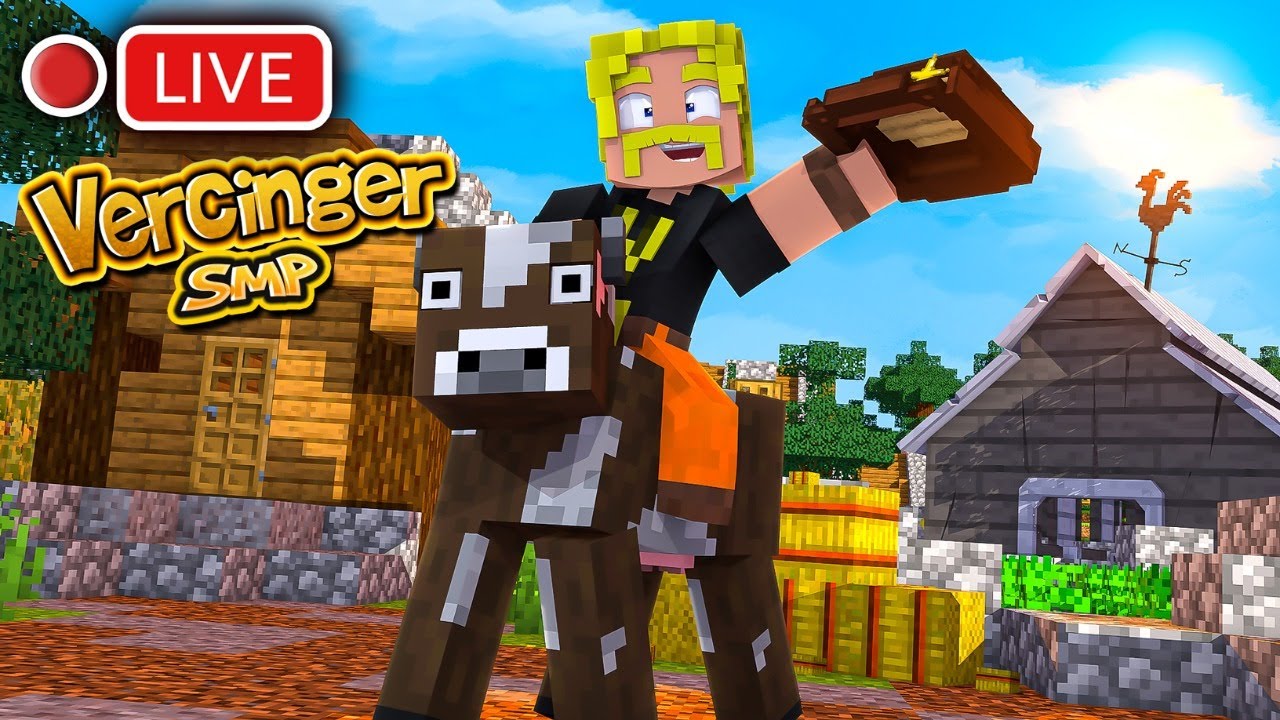 🔴 DIAMANTER og BYG BASE! :: Vercinger SMP Minecraft Stream 🔴