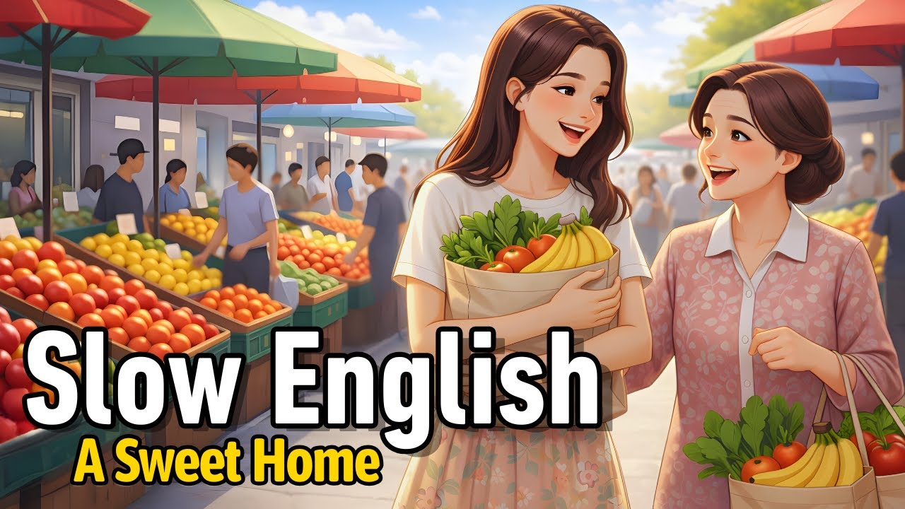 Simple English Conversations | A Sweet Home (A1–A2)