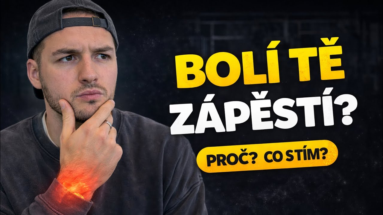 Bolí tě ZÁPĚSTÍ? Proč bolí, co s tím dělat a jak ho cvičit (FYZIO DO GYMU)