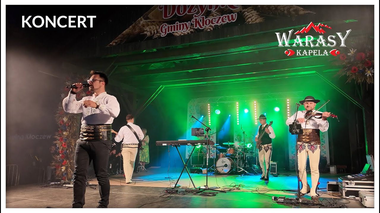 Kapela WARASY - Koncert (Dożynki Kłoczew 2025) FOLK SHOW!