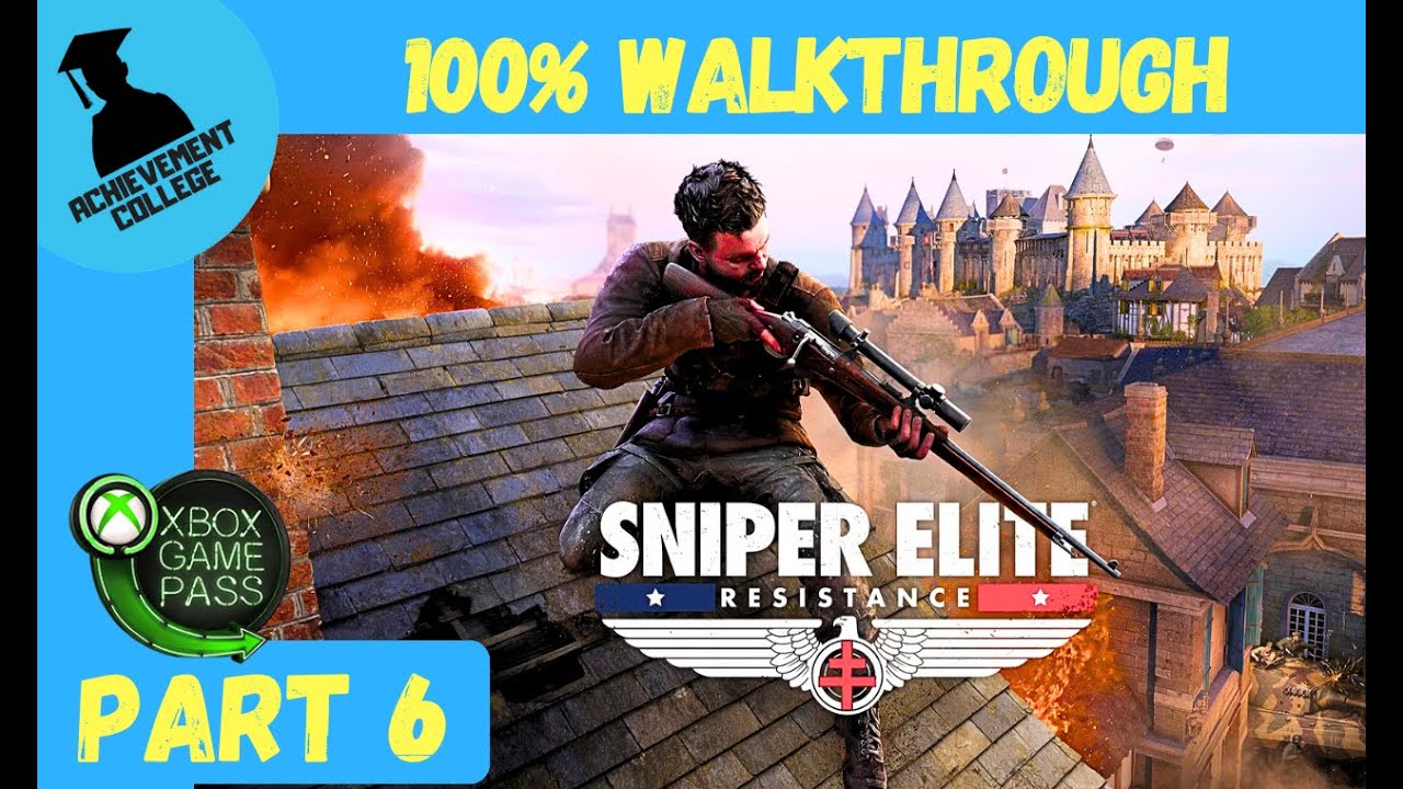 Sniper Elite Resistance - 100% Walkthrough Part 6