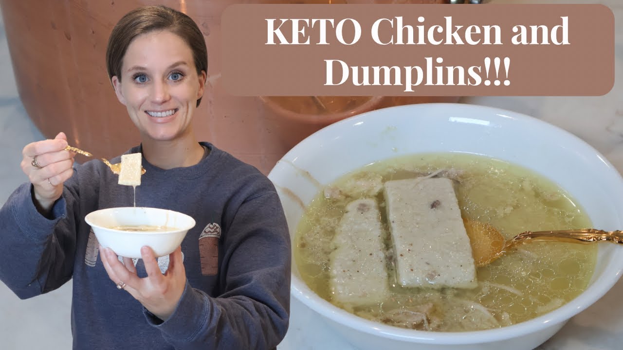 Кето-курица с пельменями! От Victoria's Keto Kitchen